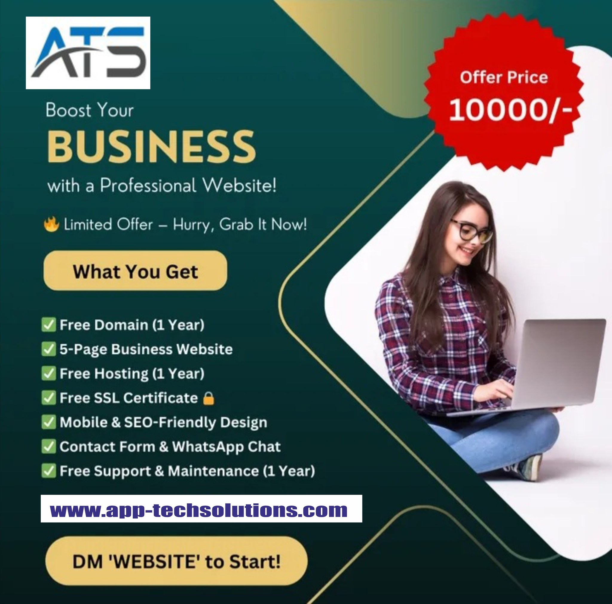 Get a Branded Website for Your Business — Starting at Just ₹3999